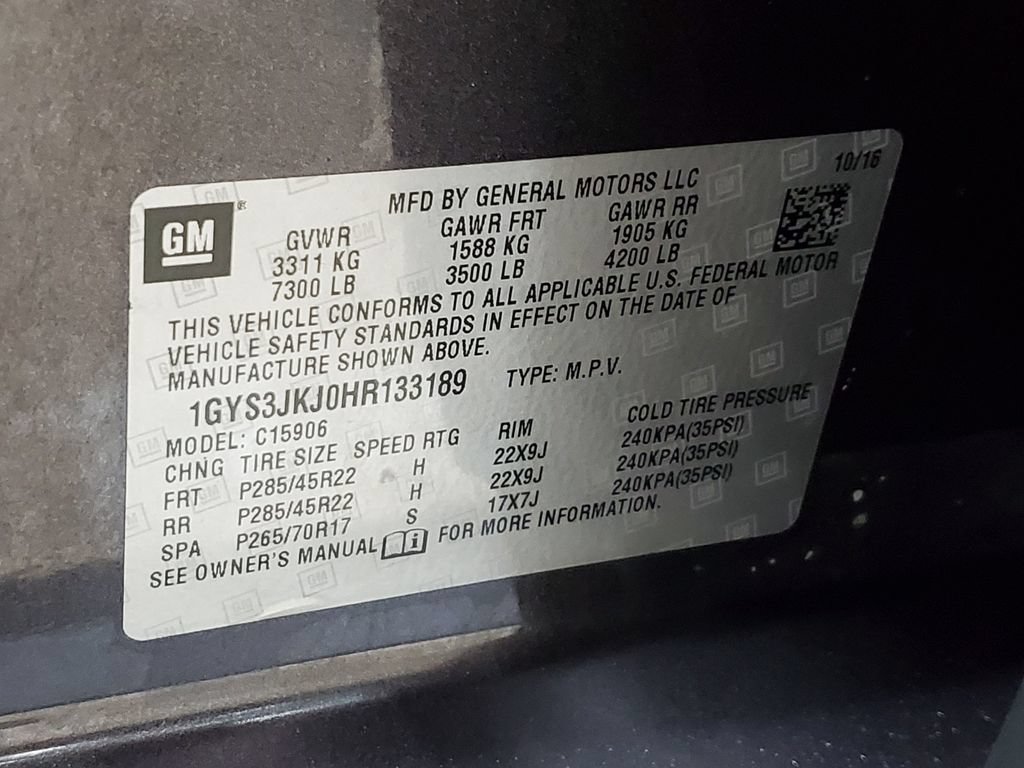 Used 2017 Cadillac Escalade ESV Premium Luxury RWD image 46