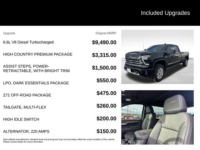 Used 2024 Chevrolet Silverado 3500 High Country w/ High Country Premium Package image 5