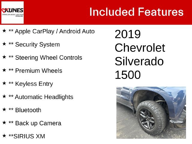 Used 2019 Chevrolet Silverado 1500 LT Trail Boss AWD/4WD image 4