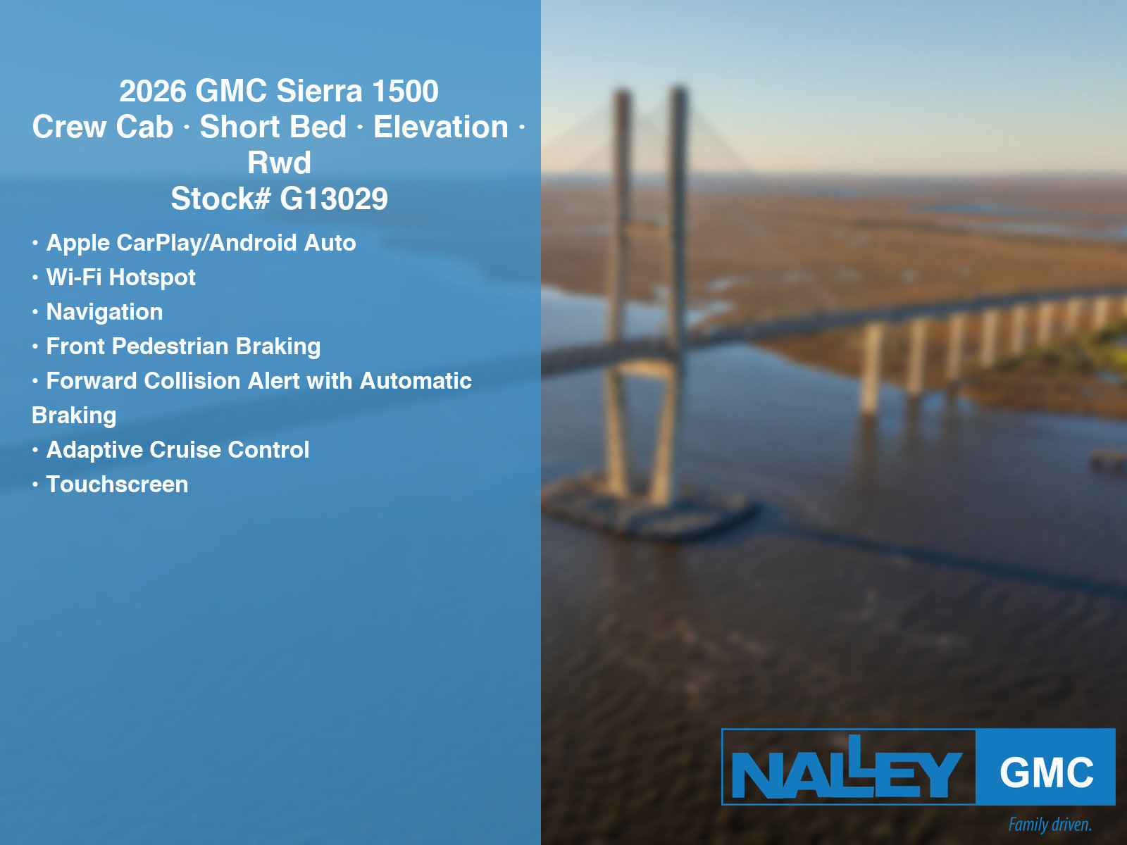 New 2026 GMC Sierra 1500 Elevation w/ Preferred Package RWD image 35