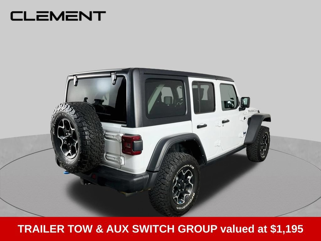 Used 2023 Jeep Wrangler Unlimited Rubicon 4xe w/ Steel Bumper Group AWD/4WD image 5