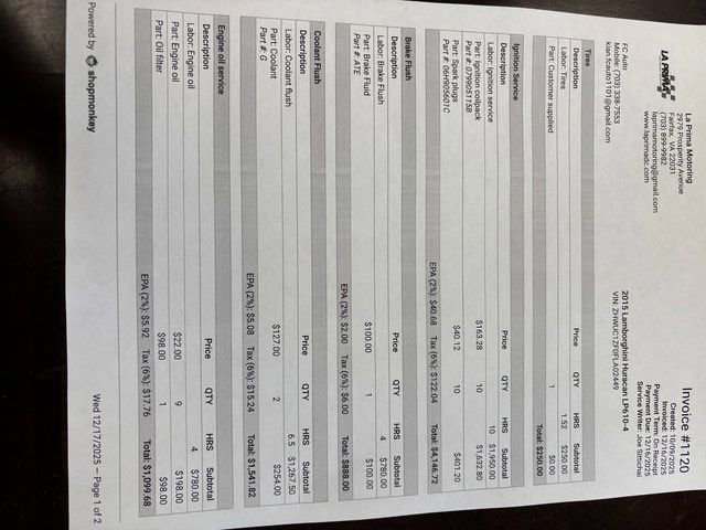 Used 2015 Lamborghini Huracan LP 610-4 image 87