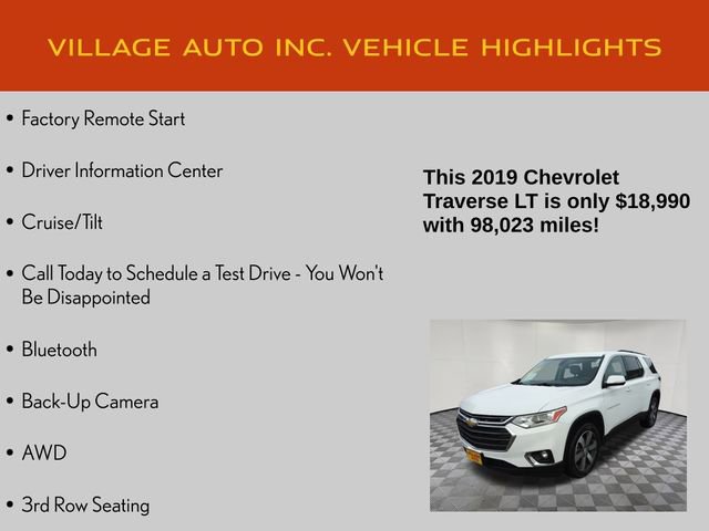 Used 2019 Chevrolet Traverse LT w/ LT Premium Package image 21