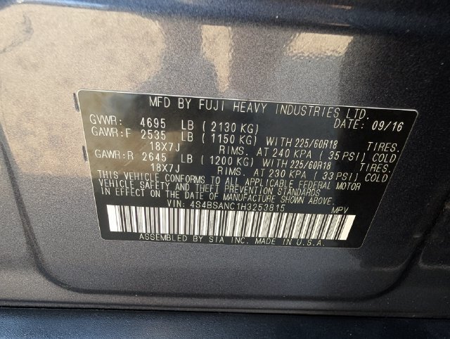 Used 2017 Subaru Outback 2.5i Limited AWD/4WD image 38