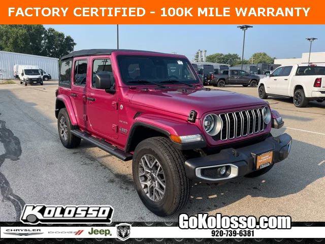Certified 2024 Jeep Wrangler Unlimited Sahara image 1