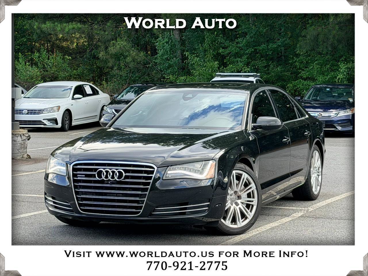 Used 2013 Audi A8 3.0T w/ Convenience Pkg AWD/4WD image 1