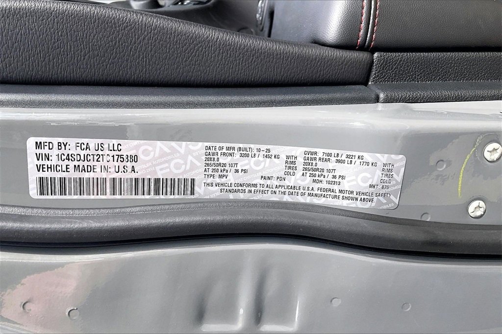 New 2026 Dodge Durango GT w/ Blacktop Package image 13