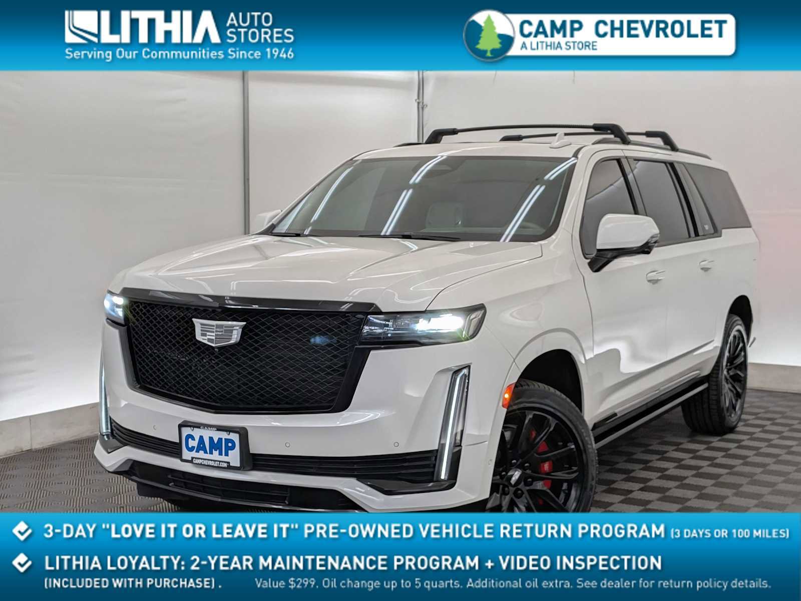 Used 2022 Cadillac Escalade ESV Sport Platinum