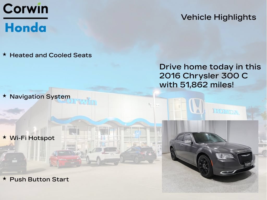 Used 2016 Chrysler 300 C AWD/4WD image 6