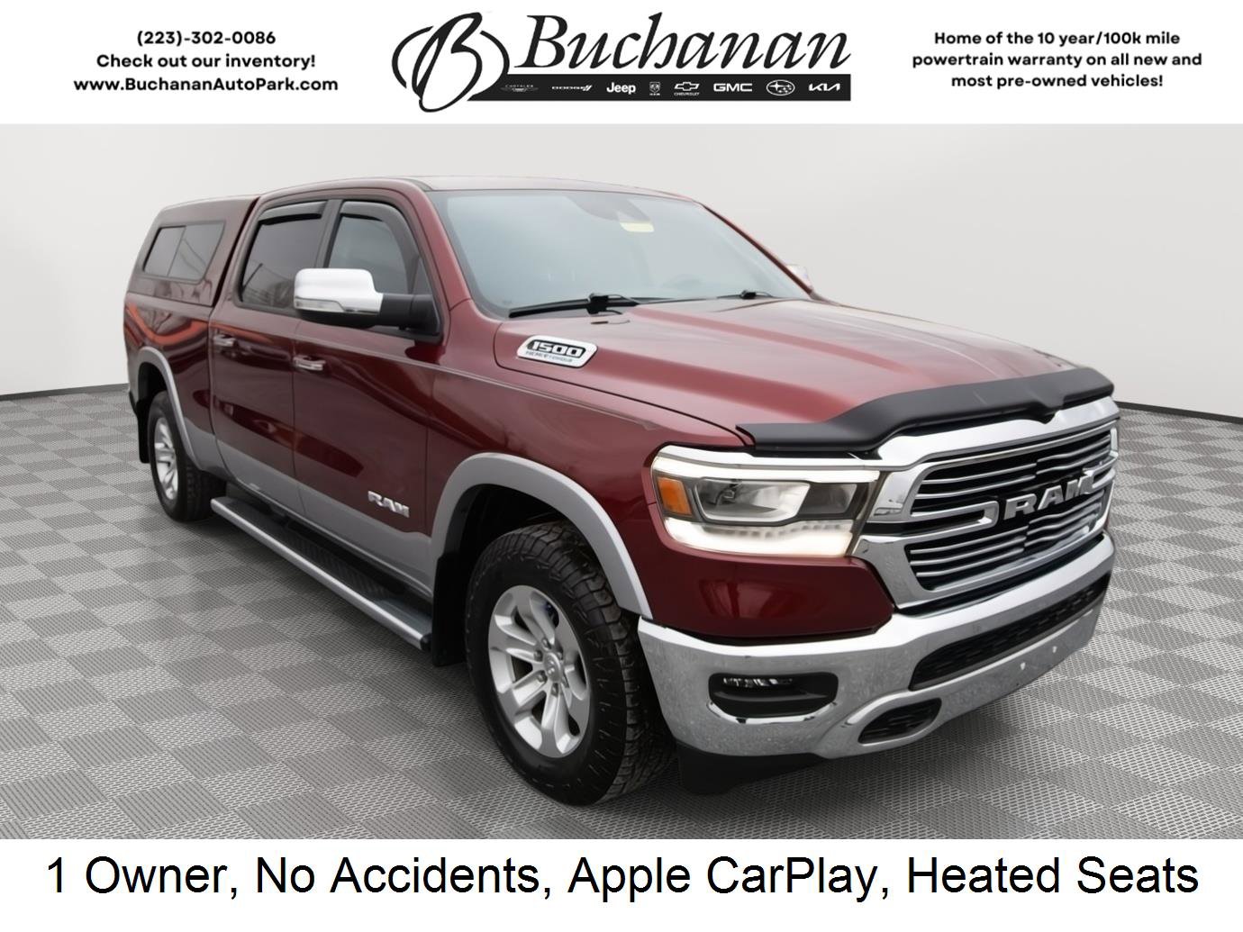 Used 2021 RAM 1500 Laramie image 1