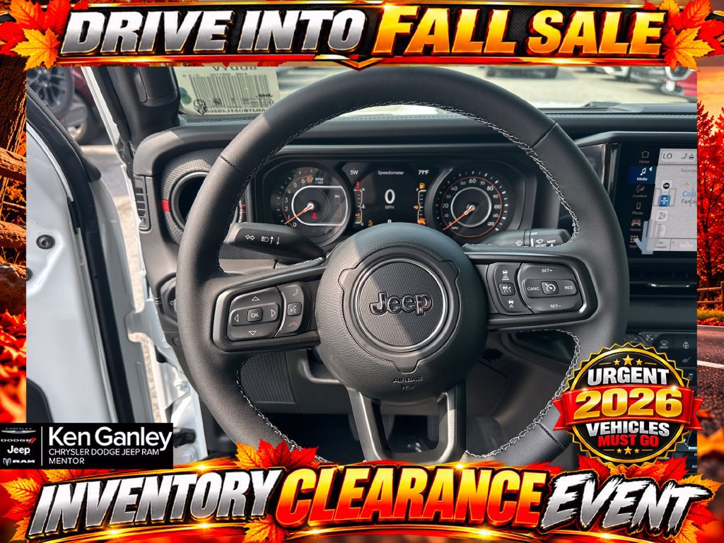 New 2026 Jeep Gladiator Rubicon w/ Steel Power Dome Hood Package AWD/4WD image 13