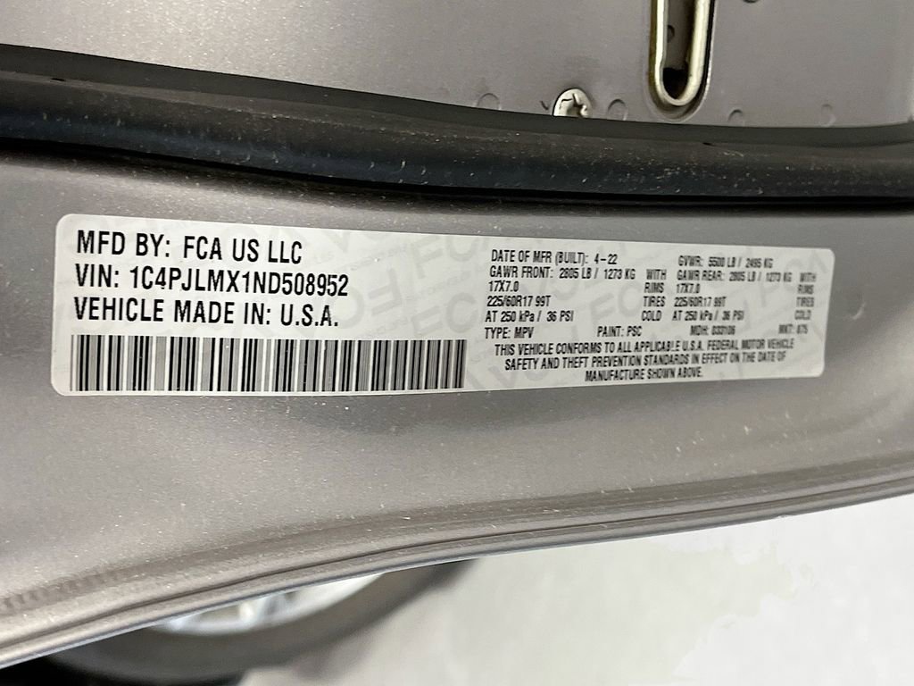 Used 2022 Jeep Cherokee Latitude Lux FWD image 30