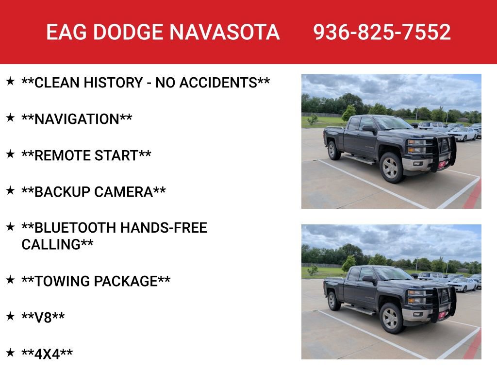 Used 2015 Chevrolet Silverado 1500 LT w/ All Star Edition AWD/4WD image 4