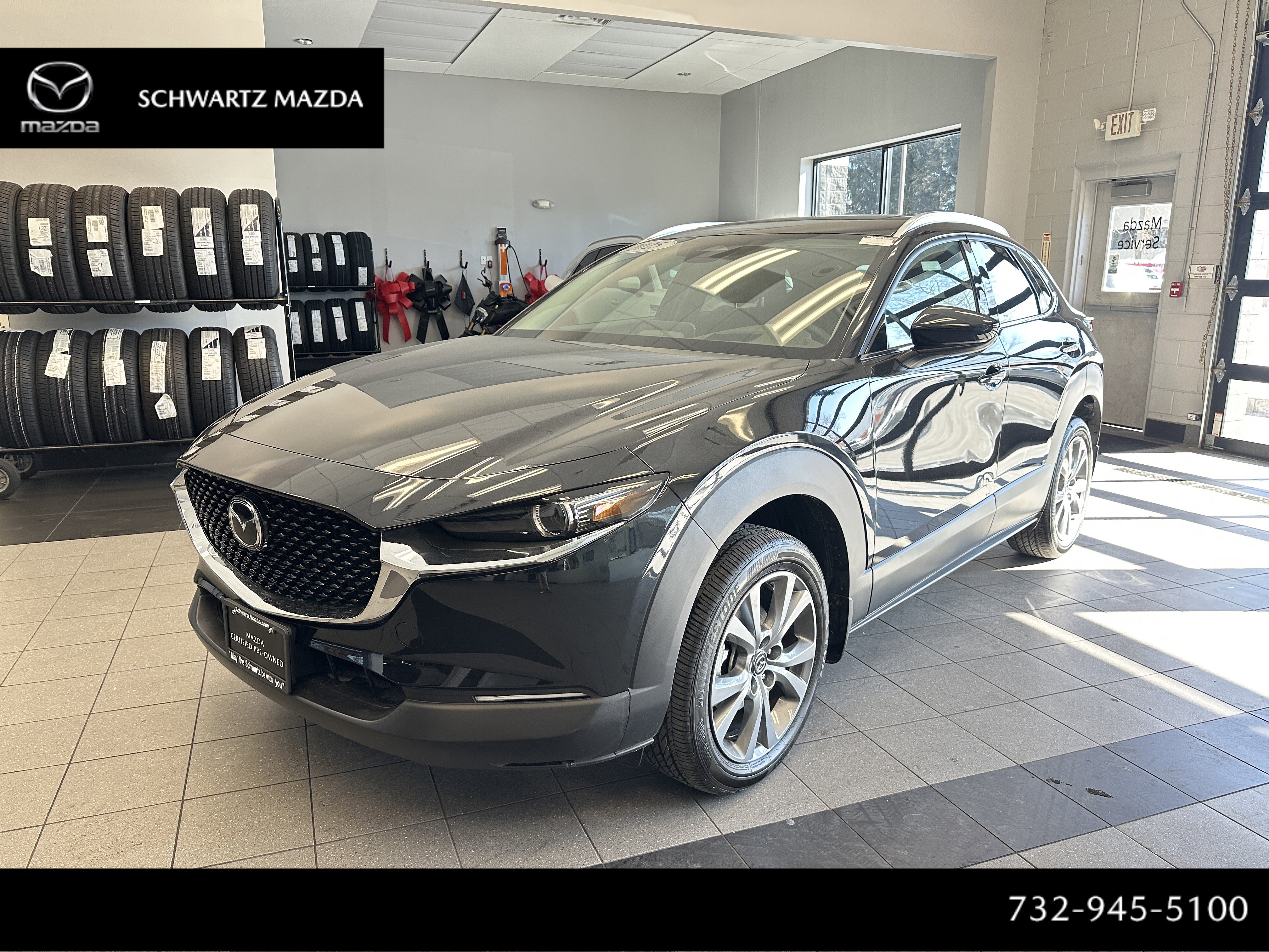 Certified 2025 MAZDA CX-30 AWD 2.5 S w/ Premium Package image 1