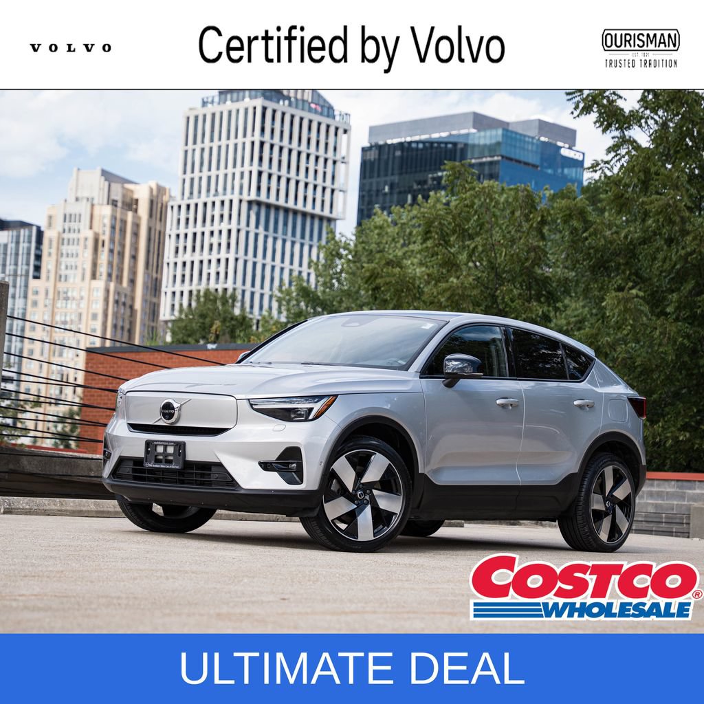 Certified 2023 Volvo C40 P8 Recharge Ultimate w/ Protection Package Premier