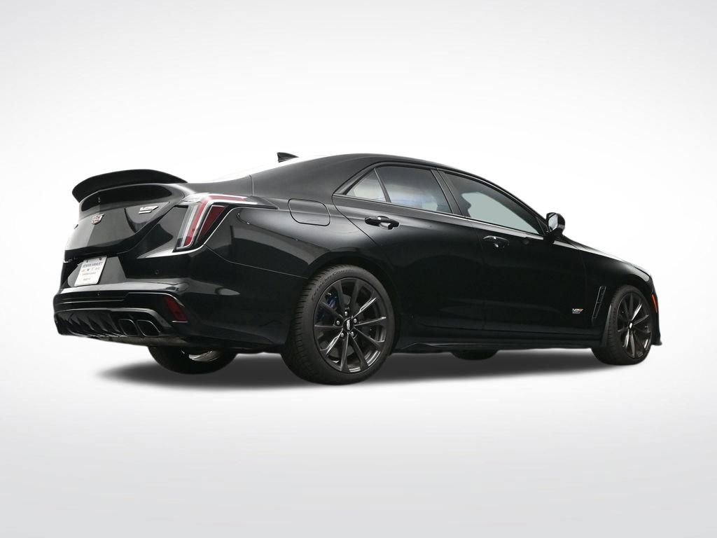 Certified 2024 Cadillac CT4 V Blackwing w/ LPO, Blue Accent Package RWD image 28