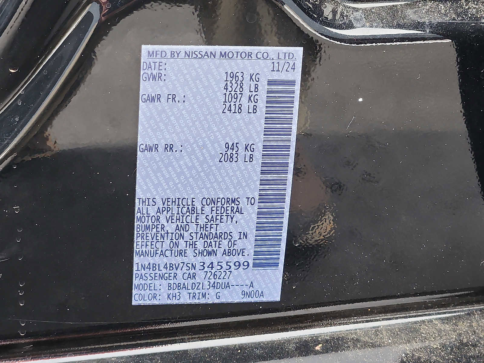 Certified 2025 Nissan Altima 2.5 S image 26