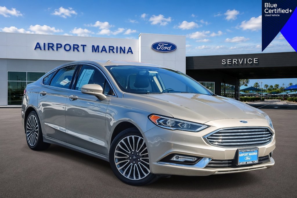 Certified 2017 Ford Fusion SE w/ Fusion SE Technology Package FWD image 1