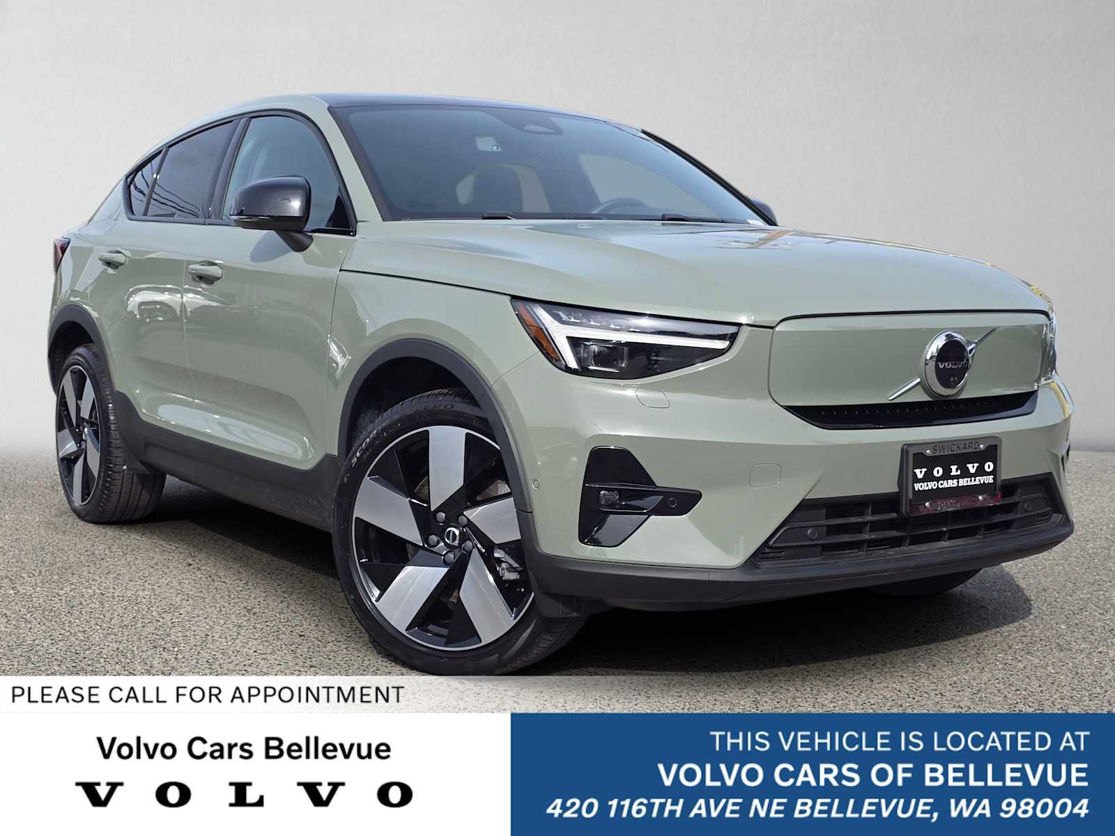 Certified 2023 Volvo C40 P8 Recharge Ultimate w/ Protection Package Premier