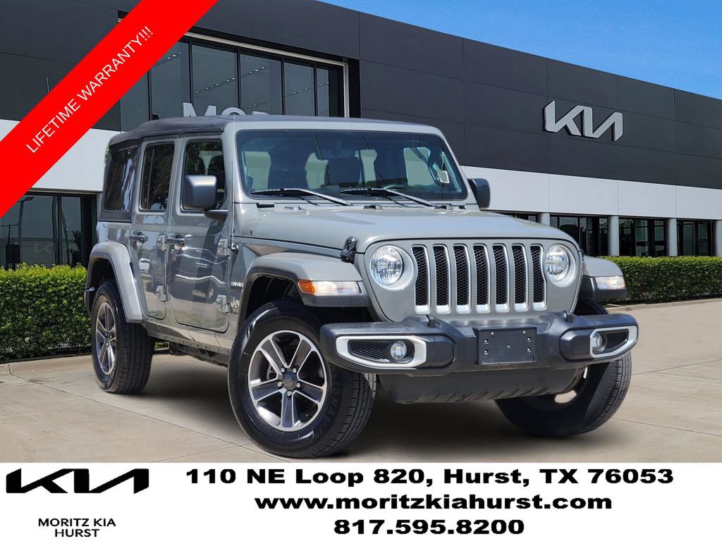 Used 2023 Jeep Wrangler Unlimited Sahara w/ Cold Weather Group AWD/4WD image 1