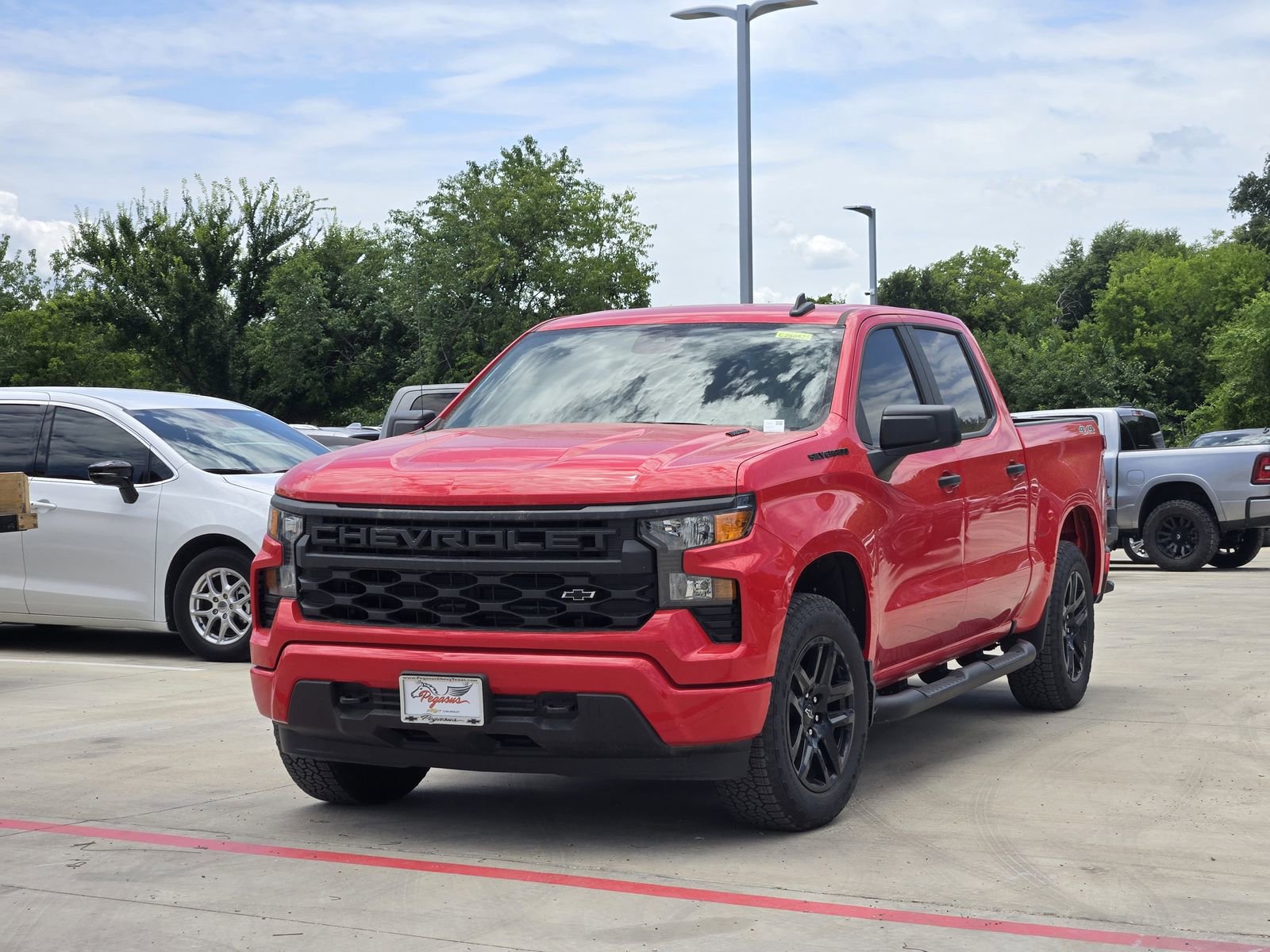 New 2025 Chevrolet Silverado 1500 Custom w/ LPO, Dark Essentials Package image 7