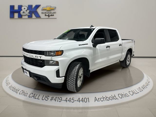 Used 2022 Chevrolet Silverado 1500 Custom w/ LPO, Dark Essentials Package AWD/4WD image 3