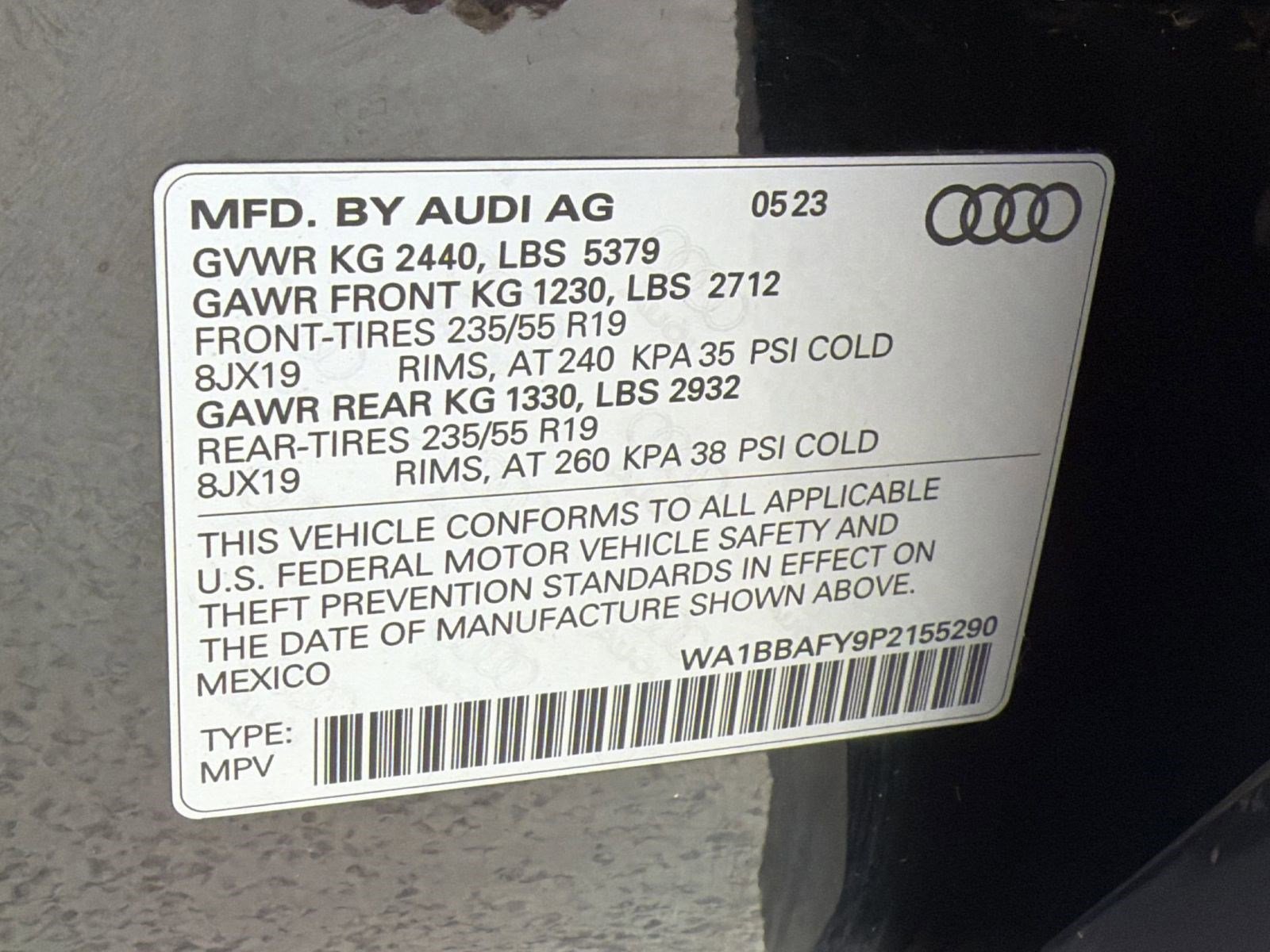 Certified 2023 Audi Q5 2.0T Premium Plus AWD/4WD image 19