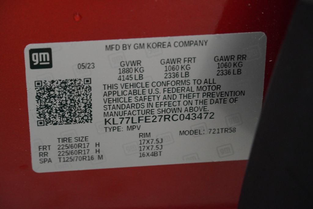Certified 2024 Chevrolet Trax LS w/ LS Convenience Package FWD image 44