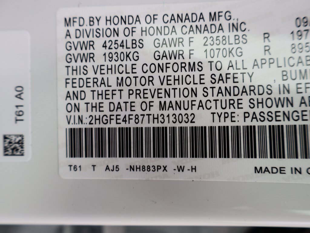 New 2026 Honda Civic Sport Touring image 35