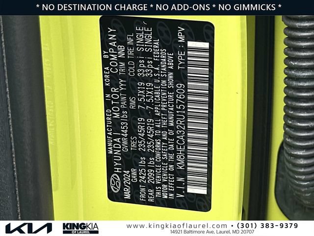 Used 2024 Hyundai Kona Limited AWD/4WD image 31