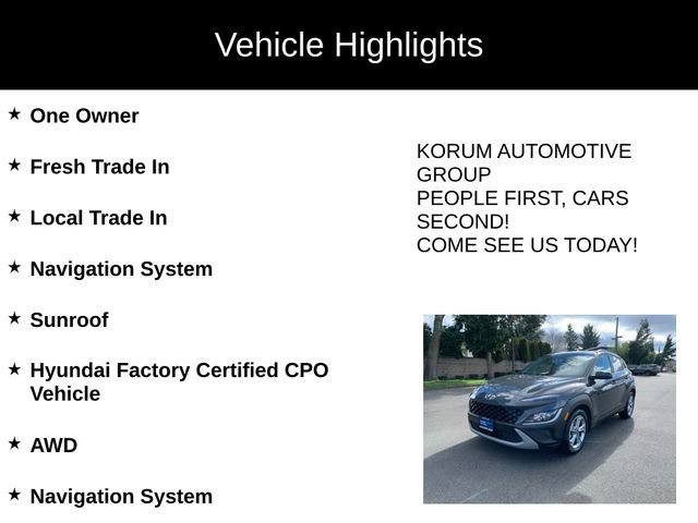 Certified 2023 Hyundai Kona SEL w/ Convenience Package image 4
