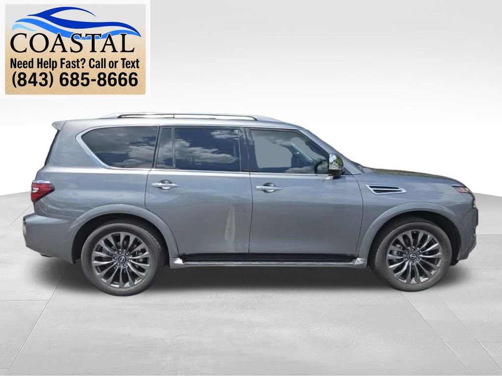 Used 2023 Nissan Armada Platinum w/ Captain's Chairs Package RWD image 13