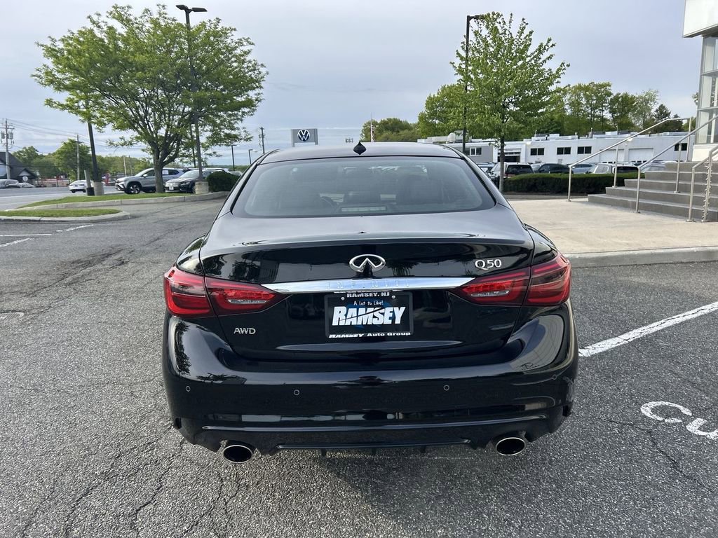 Certified 2022 INFINITI Q50 Sensory AWD/4WD image 7