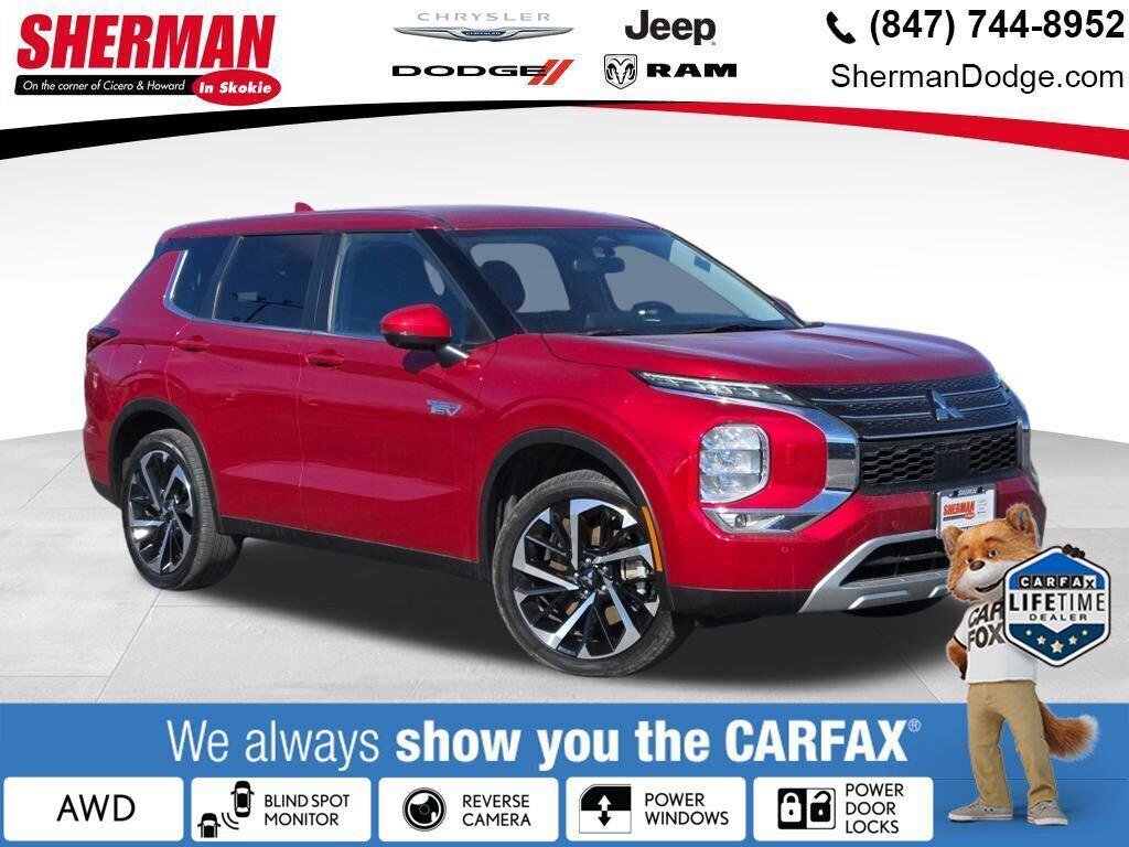 Used 2024 Mitsubishi Outlander 4WD Plug-In Hybrid image 1