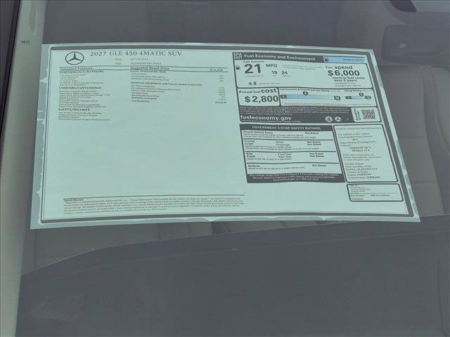 New 2027 Mercedes-Benz GLE 450 4MATIC image 17