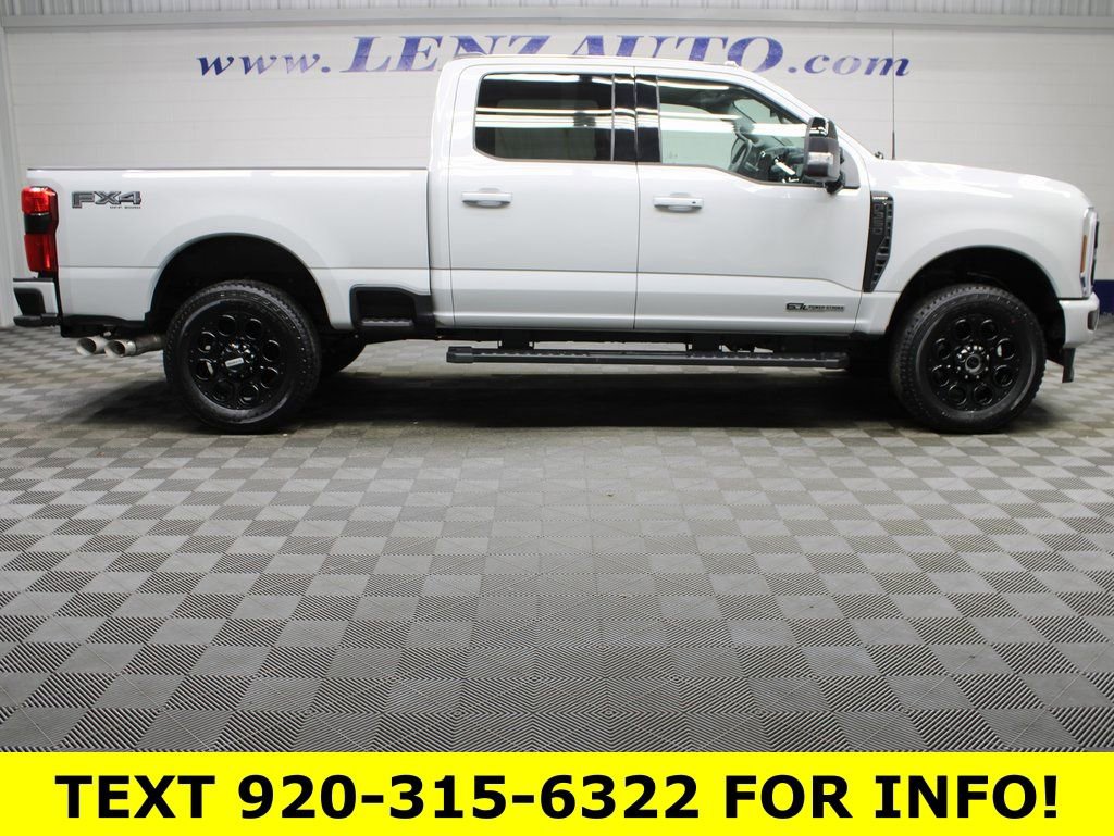 Used 2025 Ford F350 Lariat w/ Black Appearance Package AWD/4WD video 2