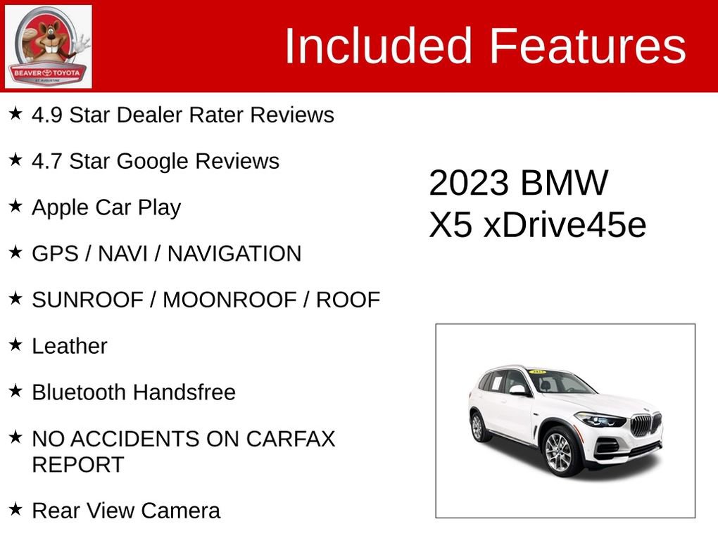 Used 2023 BMW X5 xDrive45e image 4