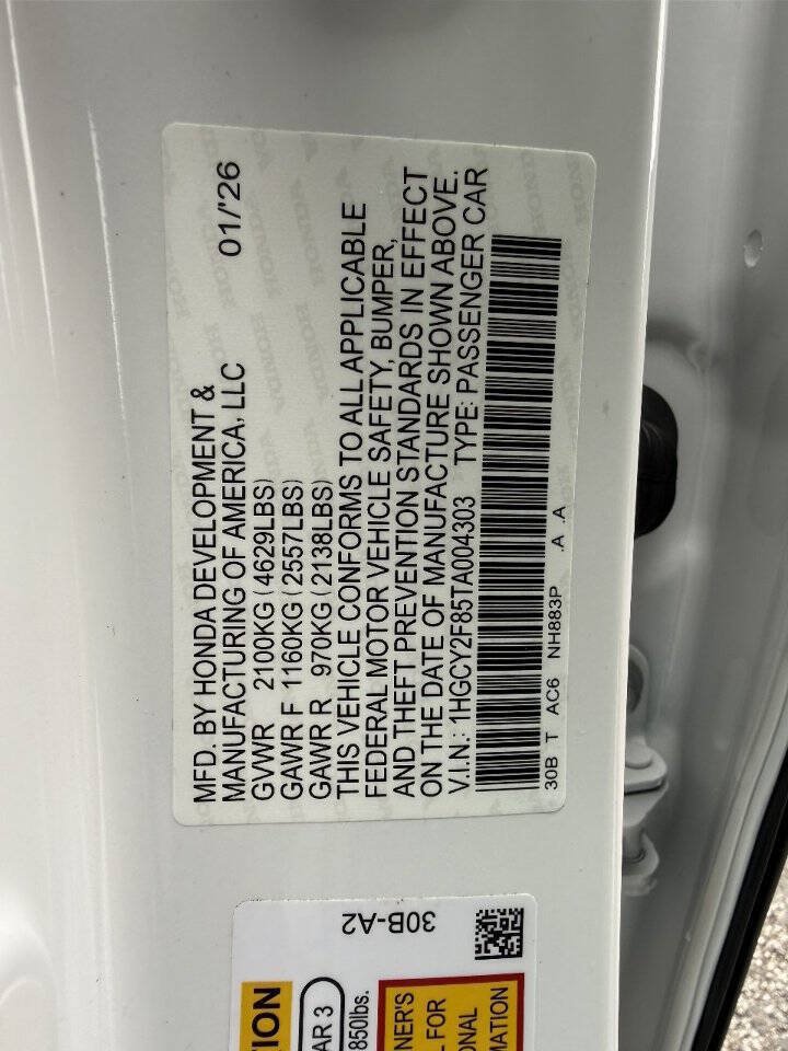 Used 2026 Honda Accord Touring image 10