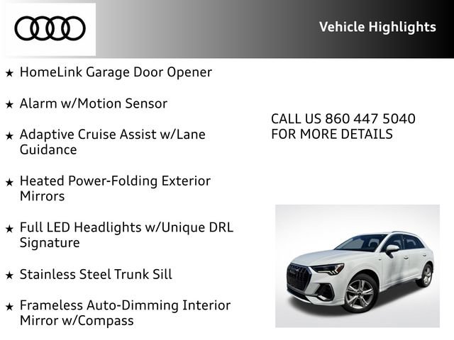 Certified 2022 Audi Q3 2.0T Premium Plus w/ Premium Plus Package AWD/4WD image 38