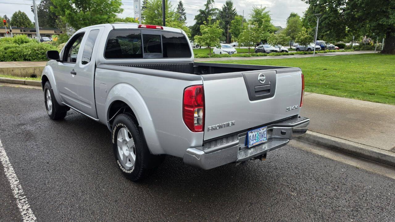 Used 2008 Nissan Frontier SE w/ SE Value Truck Pkg AWD/4WD image 7