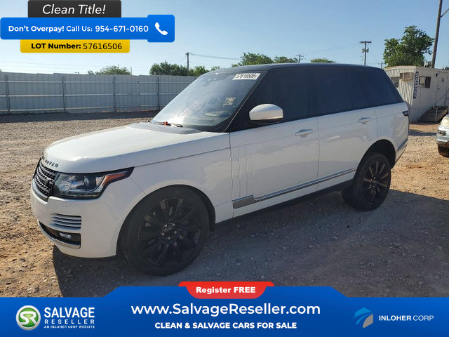 Used 2017 Land Rover Range Rover Supercharged AWD/4WD image 1