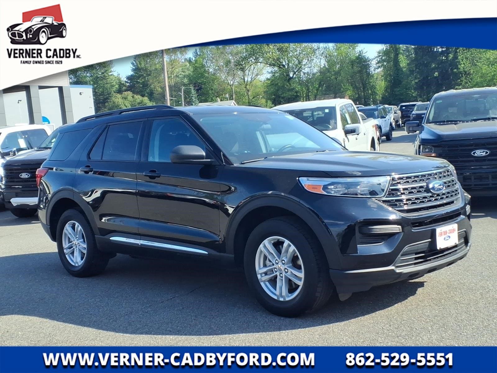 Used 2022 Ford Explorer XLT w/ Class IV Trailer Tow Package AWD/4WD image 1