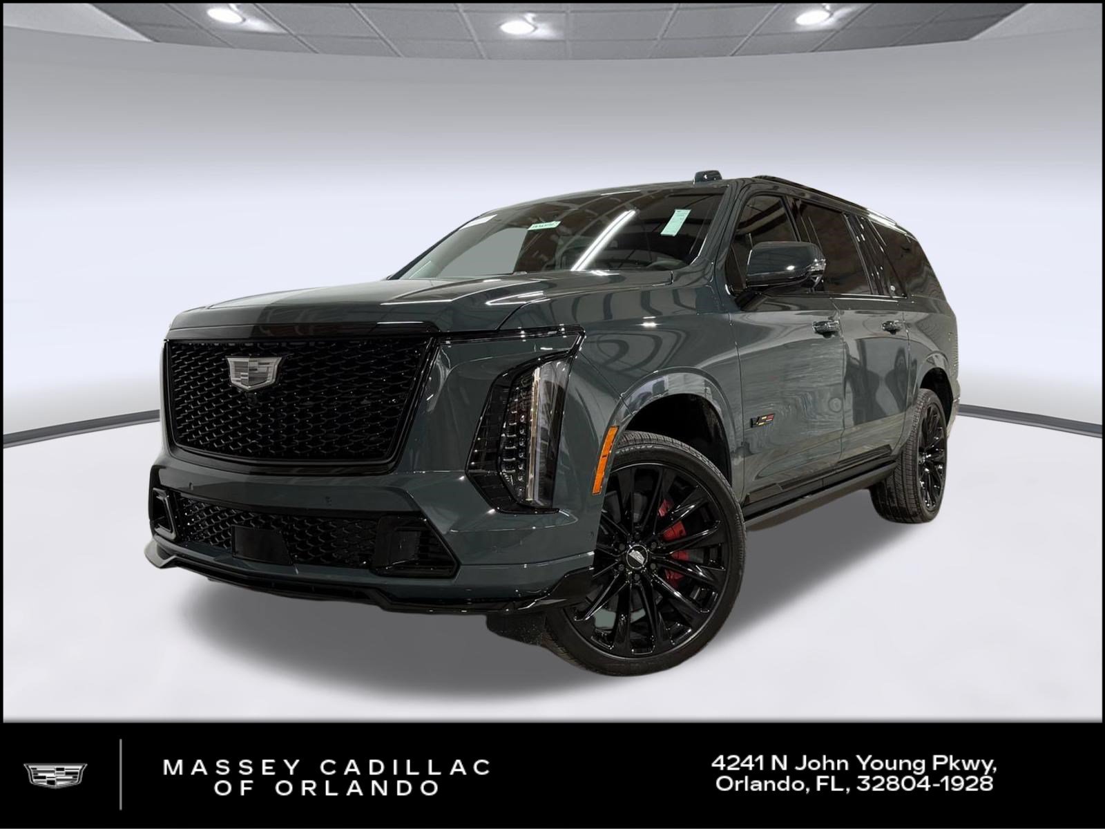New 2026 Cadillac Escalade ESV V w/ LPO, ONYX Package AWD/4WD image 1