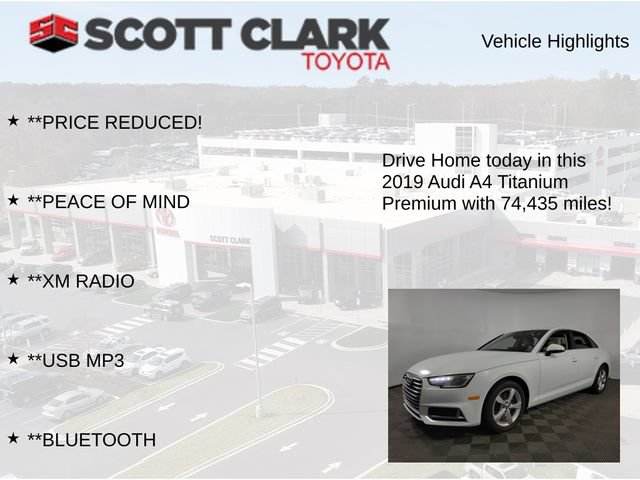 Used 2019 Audi A4 2.0T Premium FWD image 8