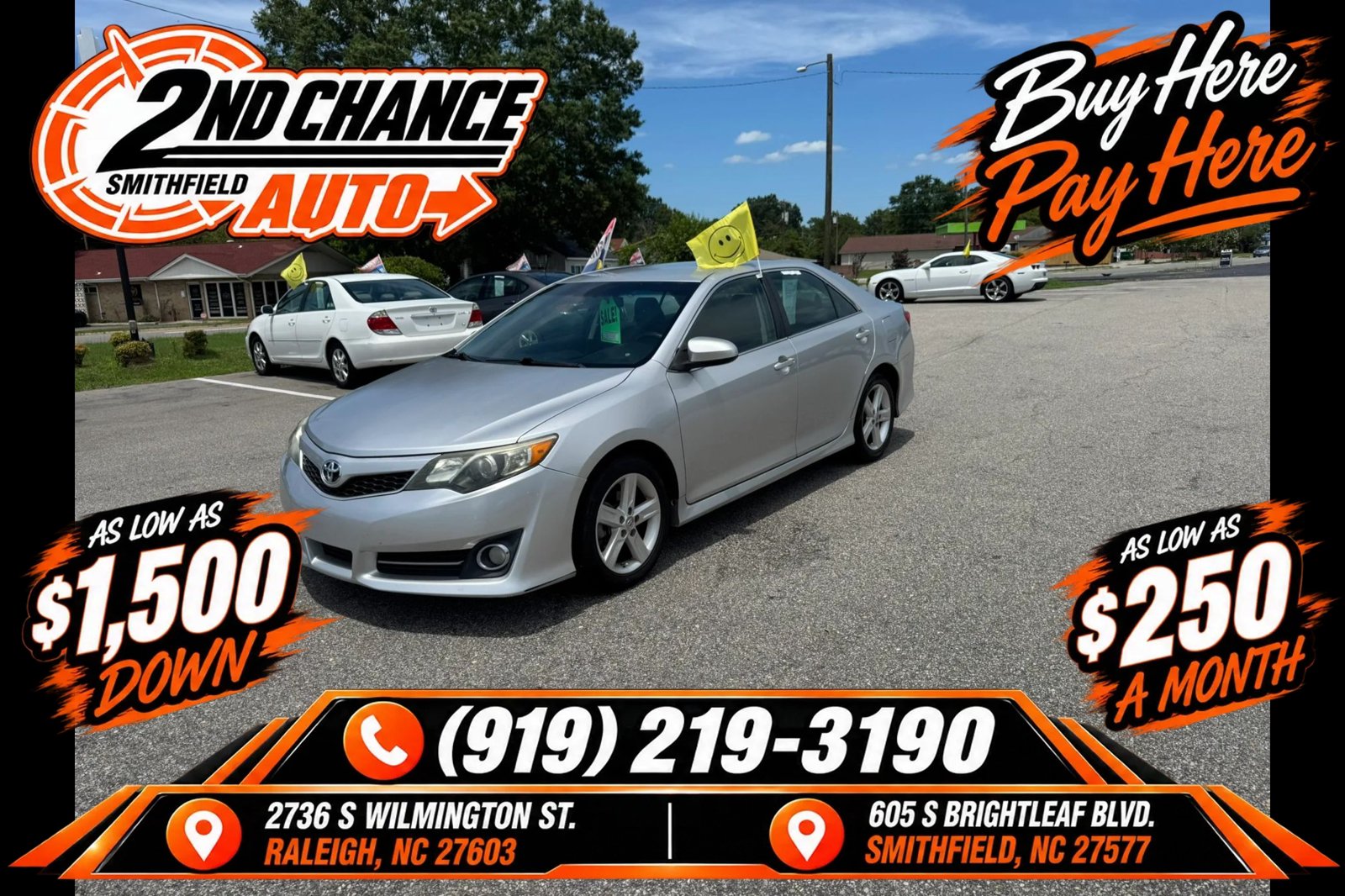 Used 2012 Toyota Camry SE