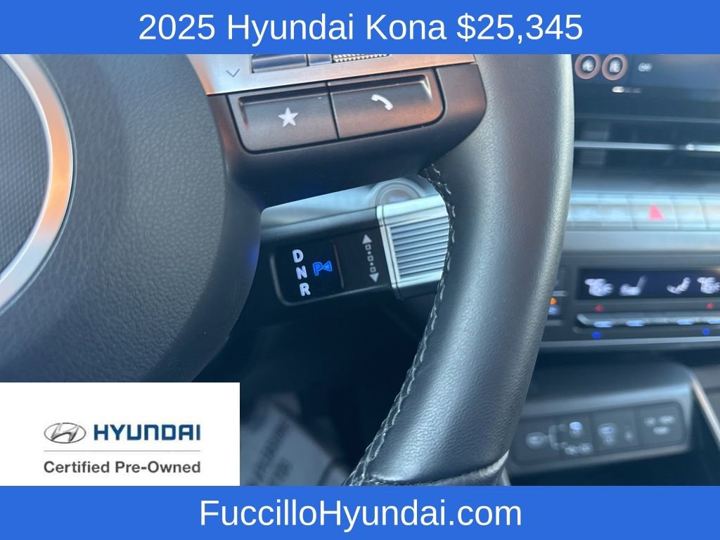Certified 2025 Hyundai Kona SEL image 16