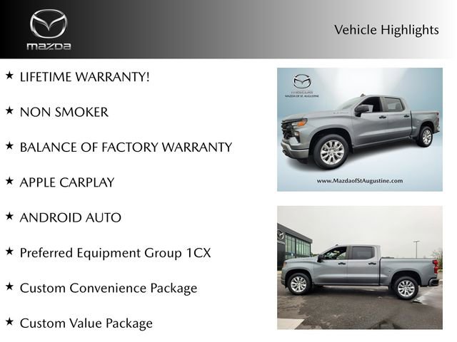 Used 2023 Chevrolet Silverado 1500 Custom image 2