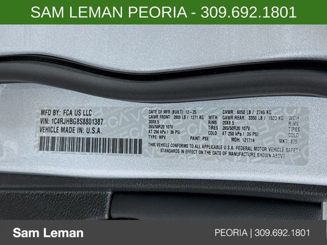 New 2025 Jeep Grand Cherokee Limited image 31