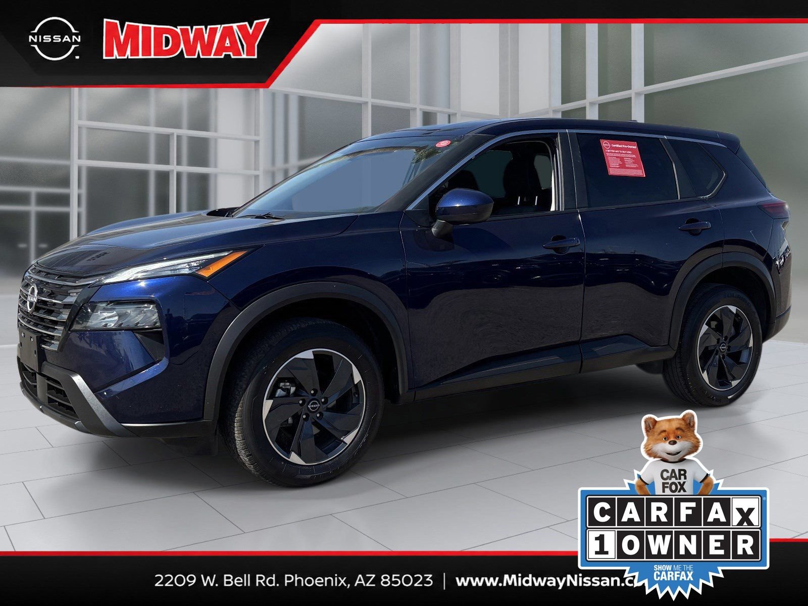 Certified 2025 Nissan Rogue SV AWD/4WD image 1
