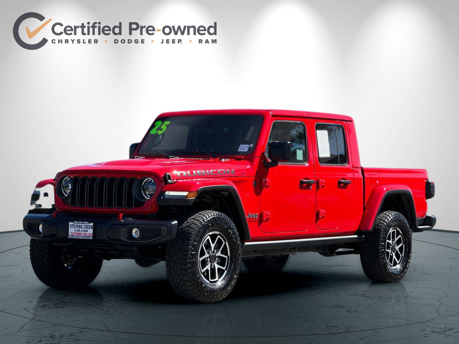 Certified 2025 Jeep Gladiator Rubicon w/ Convenience Group AWD/4WD image 8